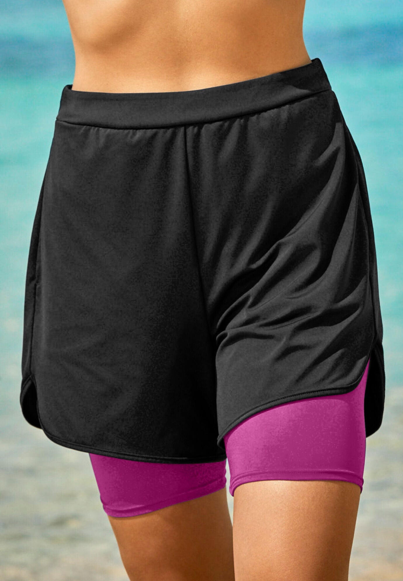 Colorblock Swim Boardshort