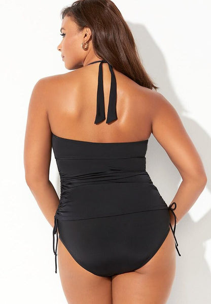 Plunge Tankini Set